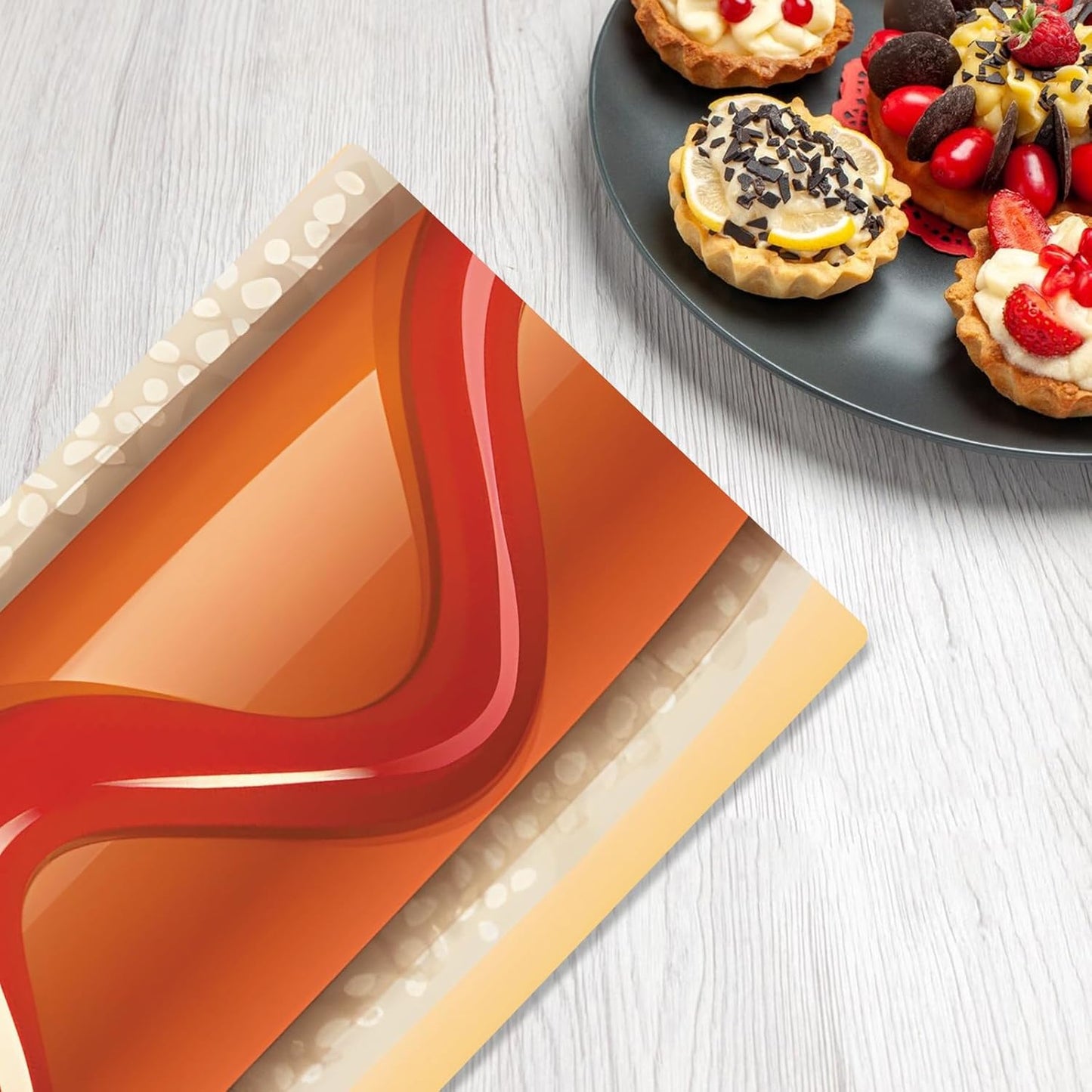 Hot Dog Tablecloths Ham Bread Table Cover for Kitchen Dinner Banquet Picnic Party Decorations Indoor Outdoor Table Cloth Supplies 53" x 108"