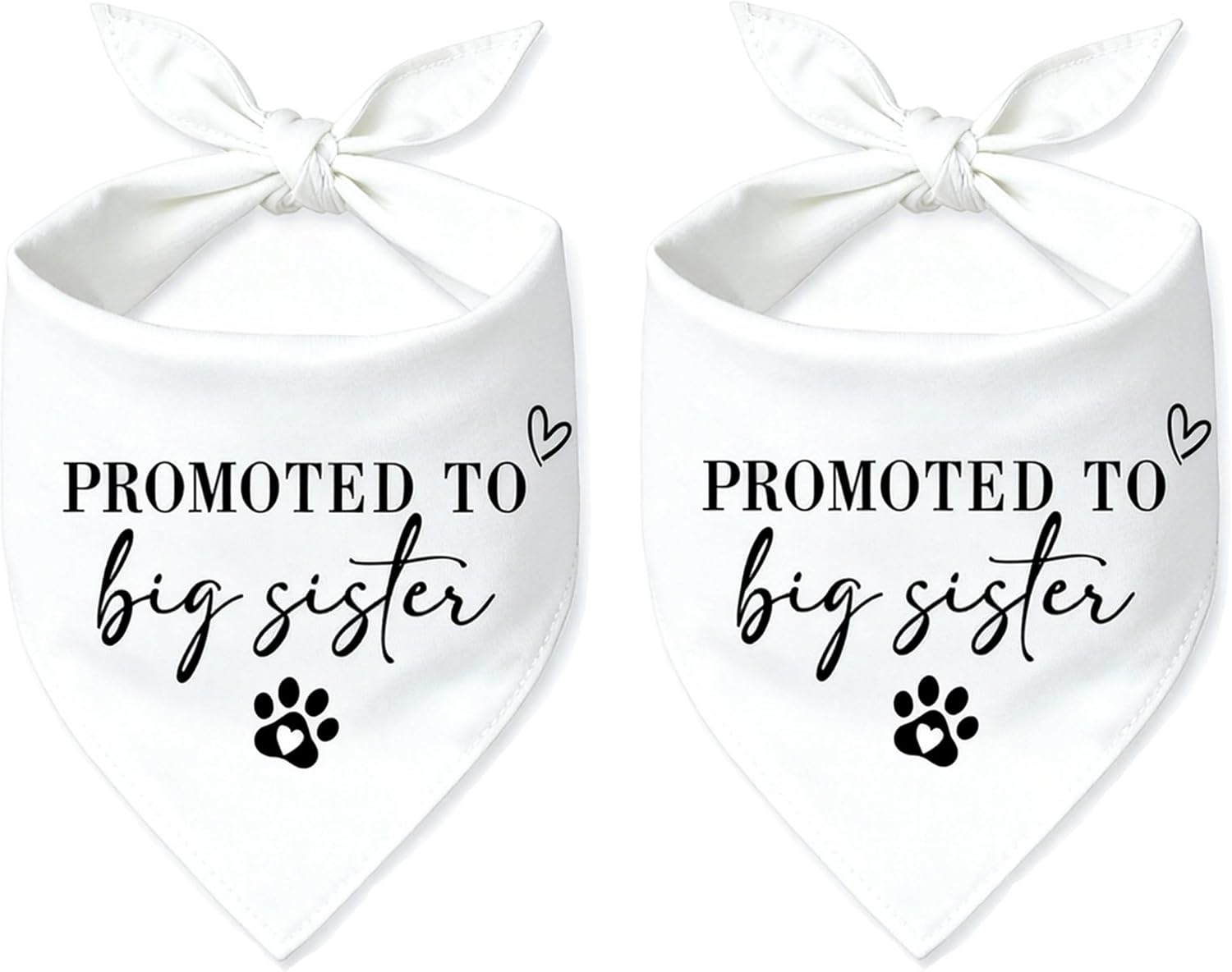 2 Pack Big Brother Dog Bandana Baby Announcement Dogs Bandanas Gender Reveal Big Brother Bandana for Dog Pet Scarf Accessories for Pet Dog Lovers Gifts (Blue)