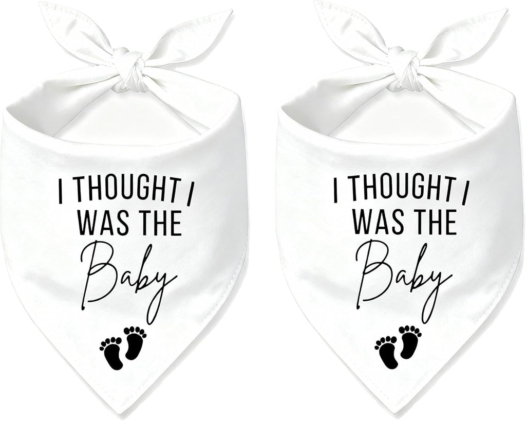 2 Pack Big Brother Dog Bandana Baby Announcement Dogs Bandanas Gender Reveal Big Brother Bandana for Dog Pet Scarf Accessories for Pet Dog Lovers Gifts (Blue)